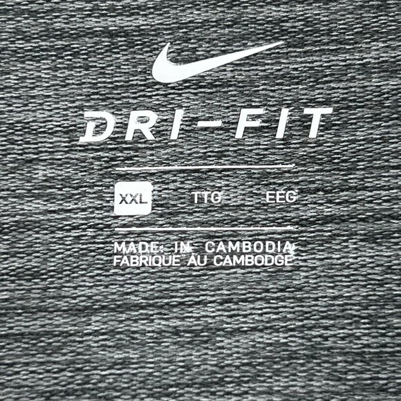 Nike Mens Dri-Fit Full Zip Hoodie Jacket Olive Green Lightweight Pockets XL - Picture 7 of 15